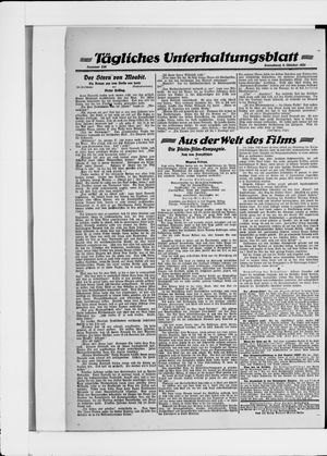 Berliner Volkszeitung vom 08.10.1921