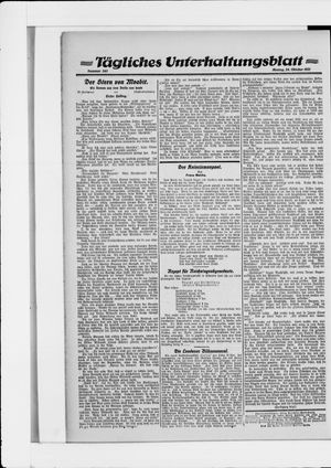 Berliner Volkszeitung vom 24.10.1921
