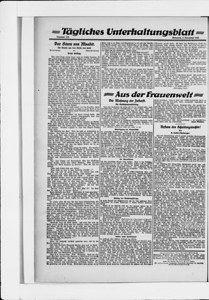 Berliner Volkszeitung vom 02.11.1921