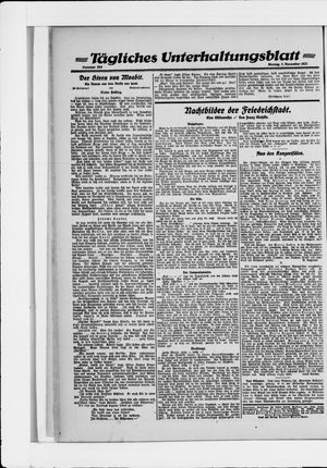 Berliner Volkszeitung vom 07.11.1921