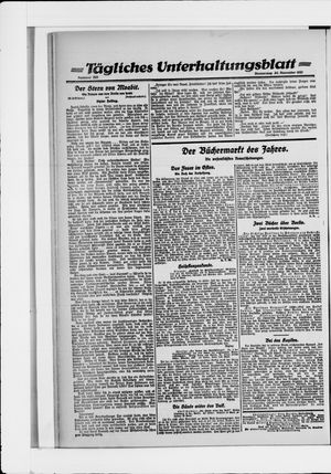 Berliner Volkszeitung vom 24.11.1921