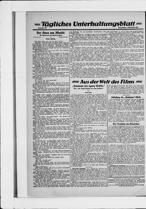 Berliner Volkszeitung vom 03.12.1921