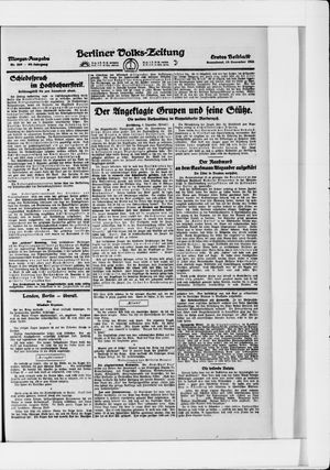 Berliner Volkszeitung vom 10.12.1921