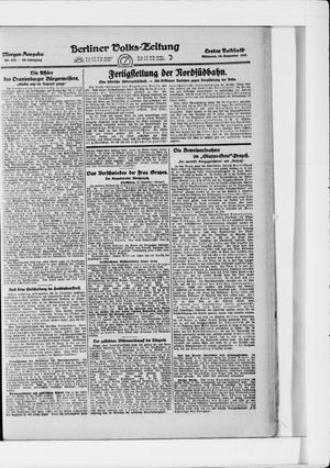 Berliner Volkszeitung vom 14.12.1921