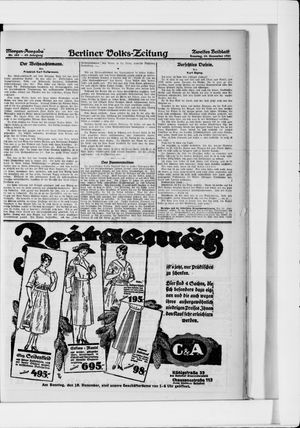 Berliner Volkszeitung vom 18.12.1921