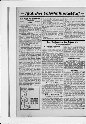 Berliner Volkszeitung vom 21.12.1921