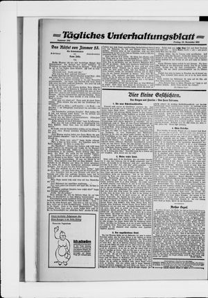Berliner Volkszeitung vom 23.12.1921
