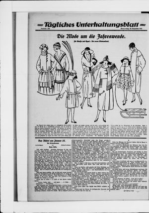Berliner Volkszeitung vom 29.12.1921