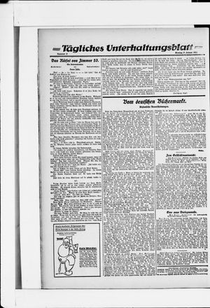Berliner Volkszeitung vom 09.01.1922