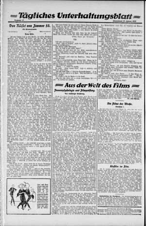 Berliner Volkszeitung on Jan 21, 1922