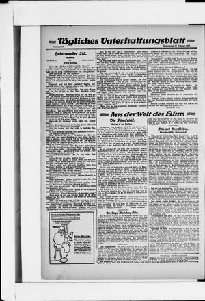 Berliner Volkszeitung vom 25.02.1922