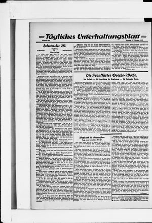 Berliner Volkszeitung vom 27.02.1922