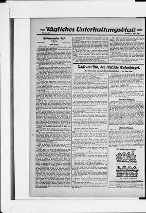 Berliner Volkszeitung vom 07.03.1922