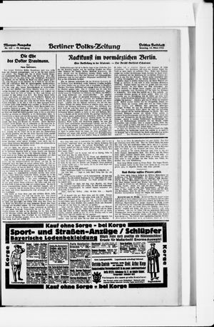Berliner Volkszeitung on Mar 12, 1922