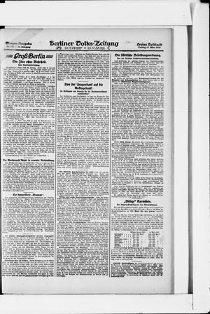 Berliner Volkszeitung vom 17.03.1922
