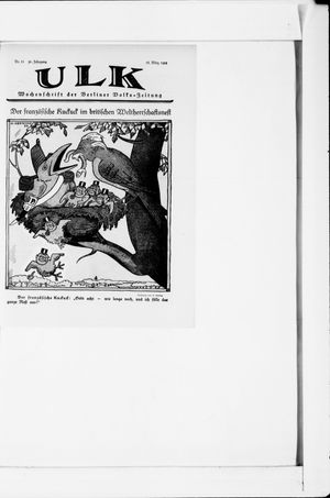 Berliner Volkszeitung vom 18.03.1922