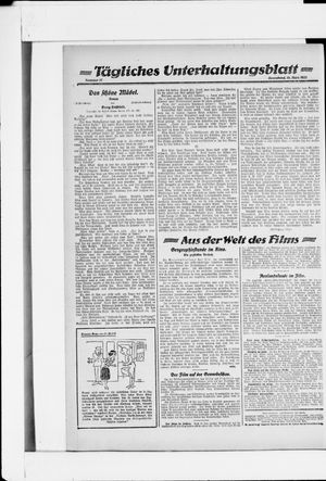 Berliner Volkszeitung vom 18.03.1922