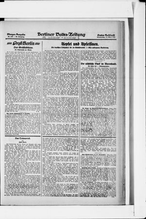 Berliner Volkszeitung vom 23.03.1922