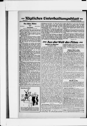 Berliner Volkszeitung vom 25.03.1922