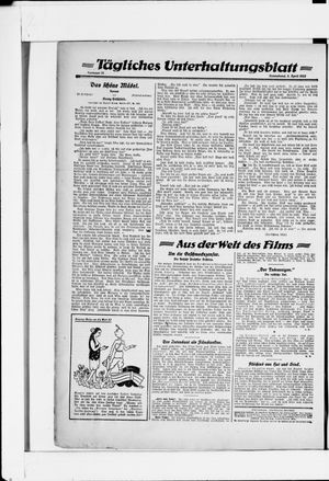 Berliner Volkszeitung vom 08.04.1922