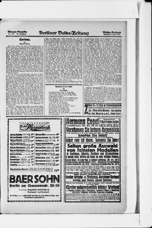 Berliner Volkszeitung vom 09.04.1922
