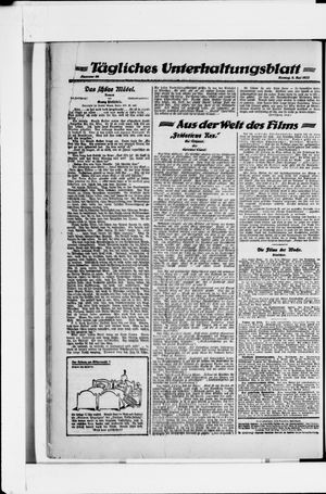 Berliner Volkszeitung vom 08.05.1922