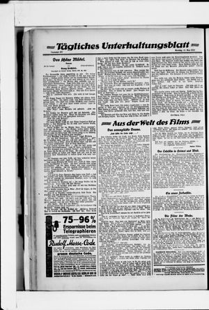 Berliner Volkszeitung vom 15.05.1922