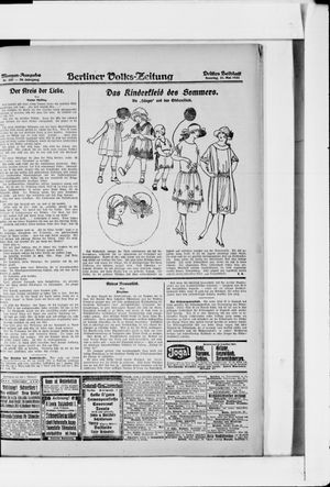 Berliner Volkszeitung vom 21.05.1922