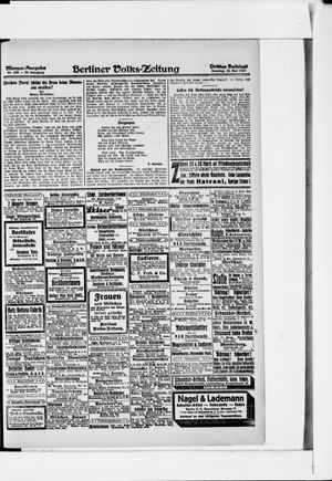 Berliner Volkszeitung vom 28.05.1922