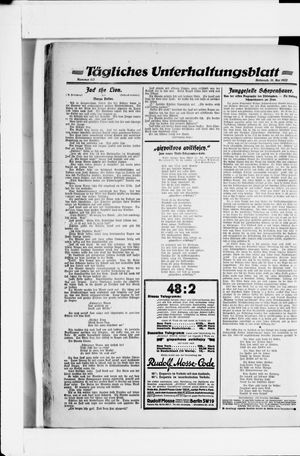 Berliner Volkszeitung vom 31.05.1922