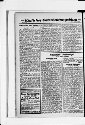 Berliner Volkszeitung vom 07.06.1922