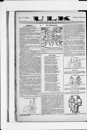 Berliner Volkszeitung on Jun 10, 1922