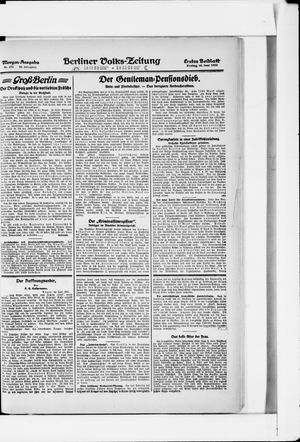 Berliner Volkszeitung vom 16.06.1922