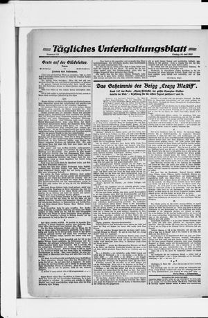 Berliner Volkszeitung vom 14.07.1922