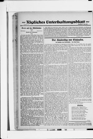 Berliner Volkszeitung vom 18.07.1922