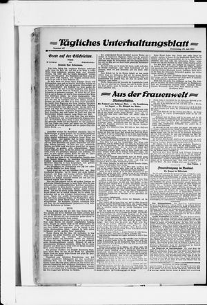 Berliner Volkszeitung on Jul 20, 1922