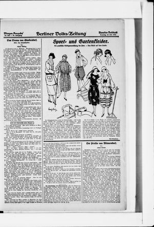 Berliner Volkszeitung vom 23.07.1922