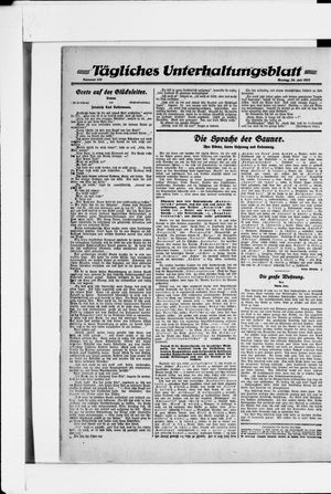 Berliner Volkszeitung vom 24.07.1922