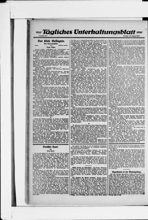 Berliner Volkszeitung vom 14.08.1922