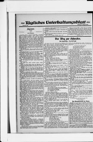 Berliner Volkszeitung vom 21.08.1922