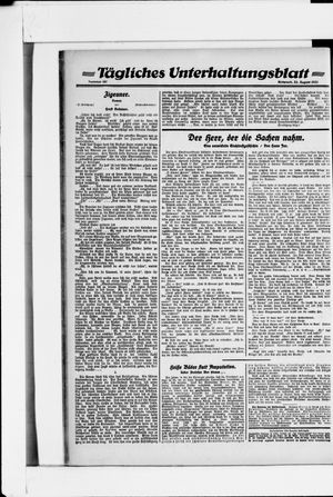 Berliner Volkszeitung vom 23.08.1922