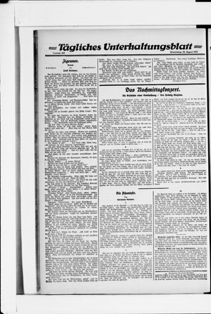 Berliner Volkszeitung vom 24.08.1922