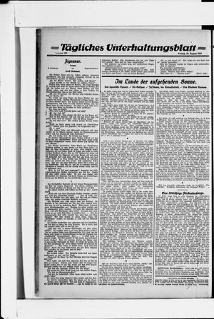 Berliner Volkszeitung vom 25.08.1922
