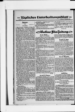 Berliner Volkszeitung vom 06.09.1922