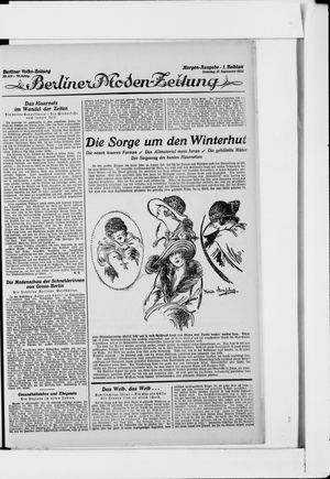 Berliner Volkszeitung vom 17.09.1922