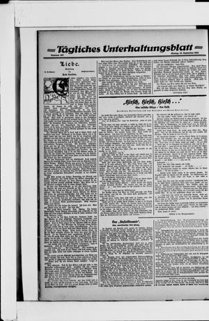 Berliner Volkszeitung vom 18.09.1922