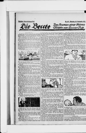 Berliner Volkszeitung on Sep 26, 1922