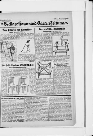 Berliner Volkszeitung vom 29.09.1922