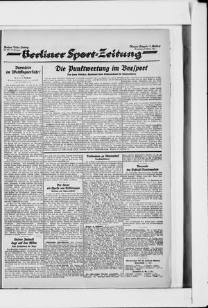 Berliner Volkszeitung vom 05.10.1922