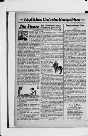 Berliner Volkszeitung on Oct 19, 1922